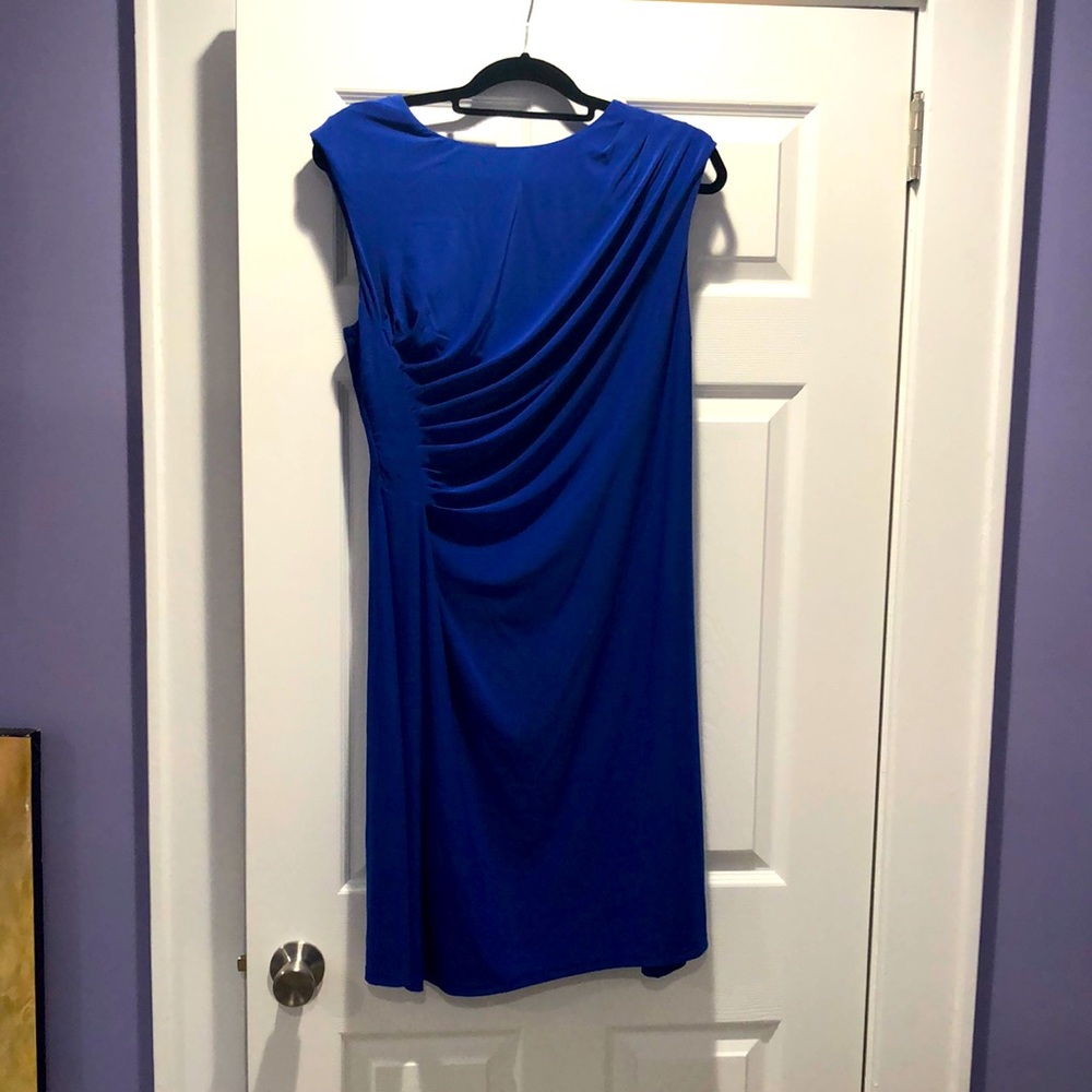 Short midi Royal blue dress - XL NWT